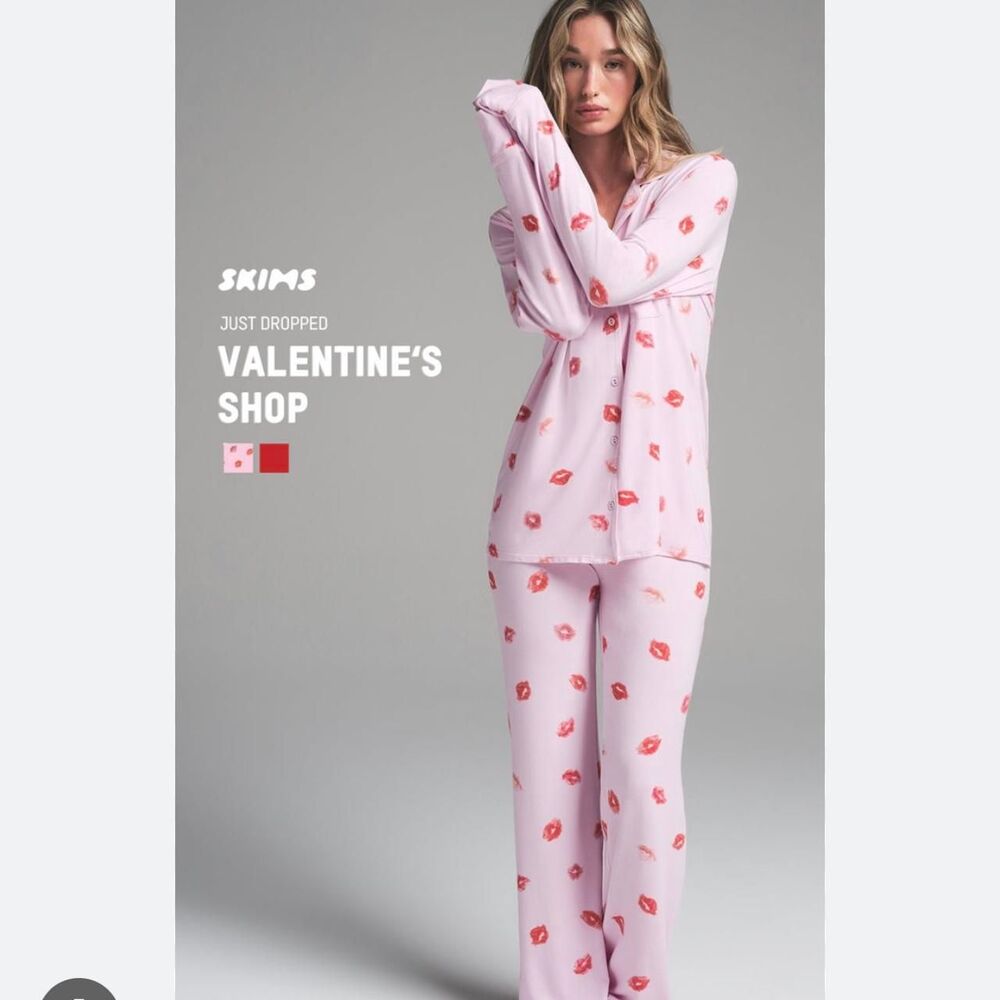 Skims Women's Pink Pajamas